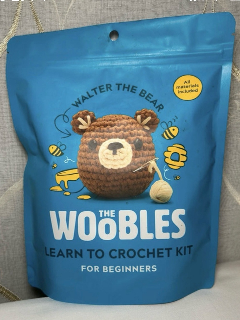 The Woobles Learn to Crochet Kit For Beginners